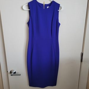 Calvin Klein Royal Blue Sheath Dress